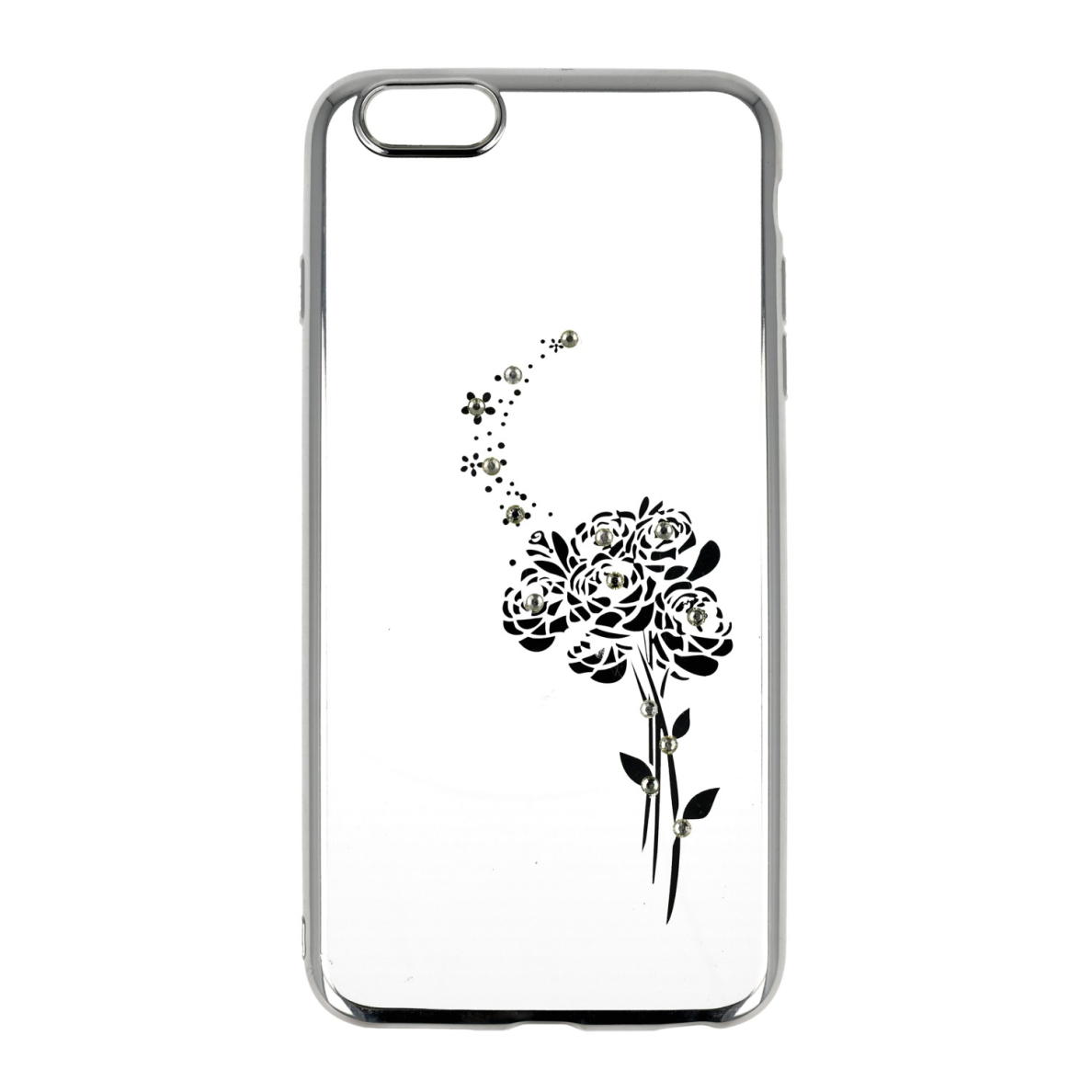 iPhone 6+/6S+ sidabro spalvos roses BEEYOPRF nugarėlė