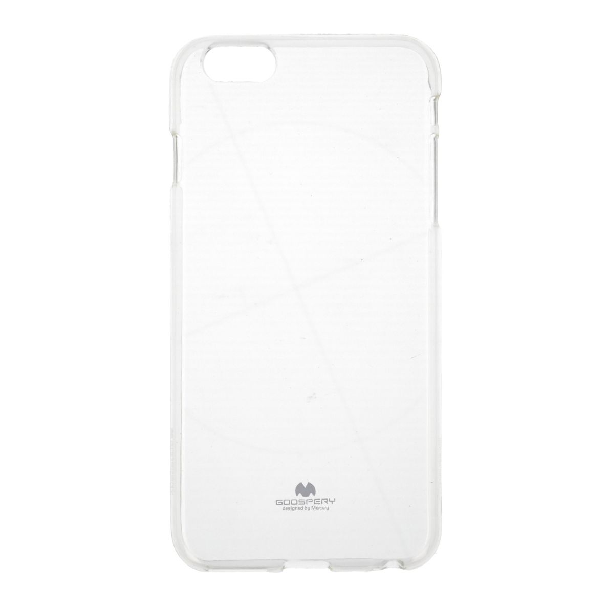 iPhone 6+/6s+ skaidri JELLY nugarėlė