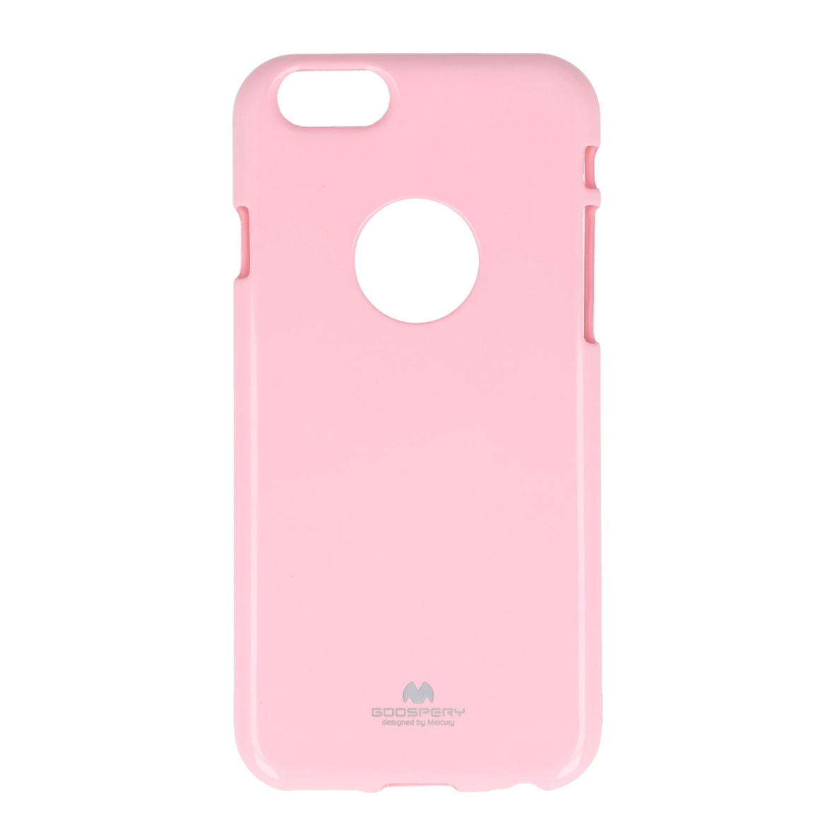 iPhone 6/6S šviesiai rožinė JELLY nugarėlė