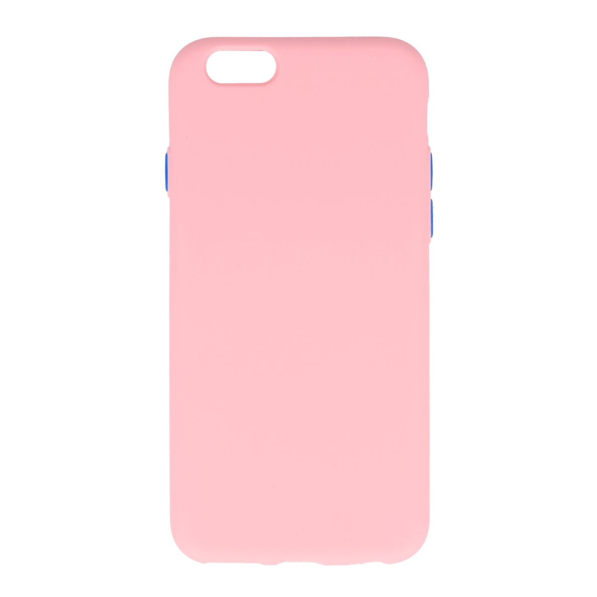 iPhone 6/6S šviesiai rožinė SOLID SILICONE nugarėlė