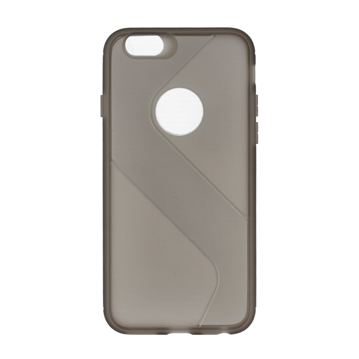 Iphone 6/6S tamsiai skaidri S-CASE nugarėlė