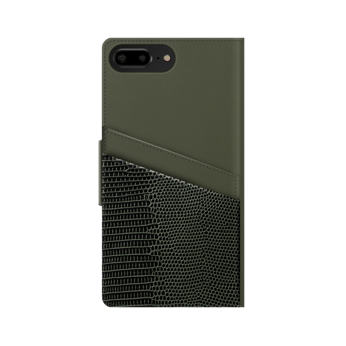 iPhone 6+/7+/8+ iDeal Of Sweden dėklas Unity Wallet Metal Woods 1