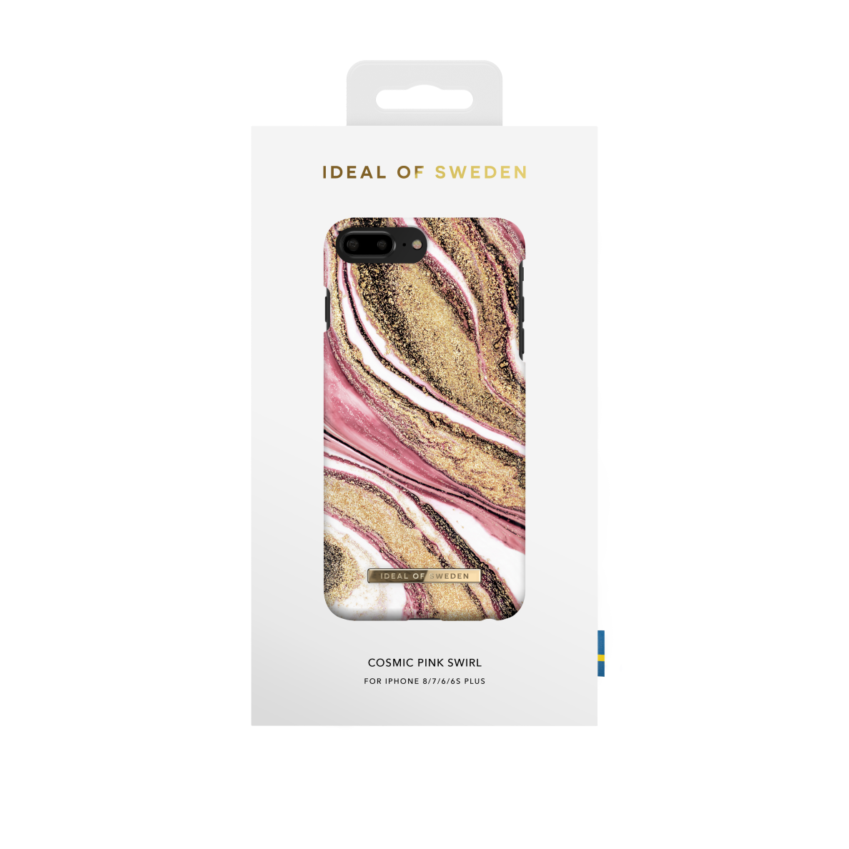 iPhone 6+/7+/8+ iDeal Of Sweden nugarėlė Cosmic Pink Swirl 2