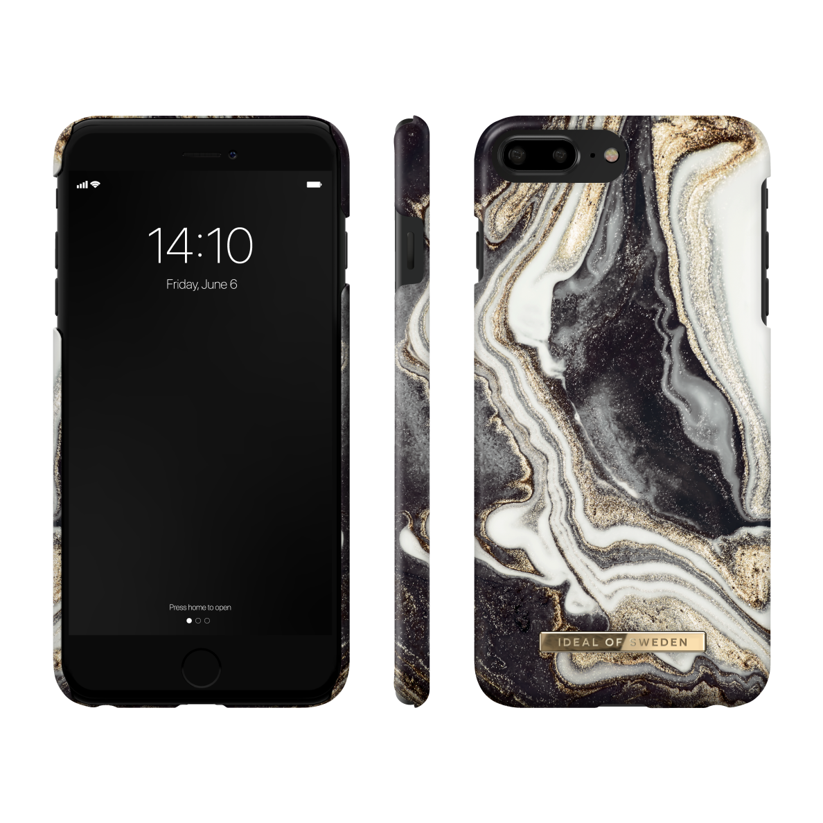 iPhone 6+/7+/8+ iDeal Of Sweden nugarėlė Golden Ash Marble 1