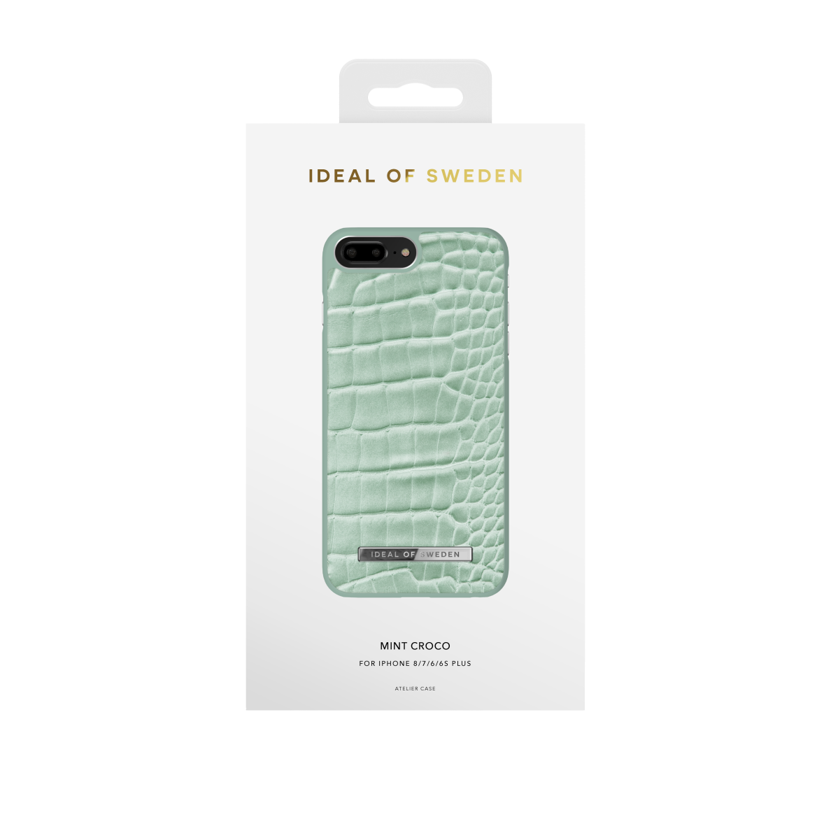 iPhone 6+/7+/8+ iDeal Of Sweden nugarėlė Mint Croco 1