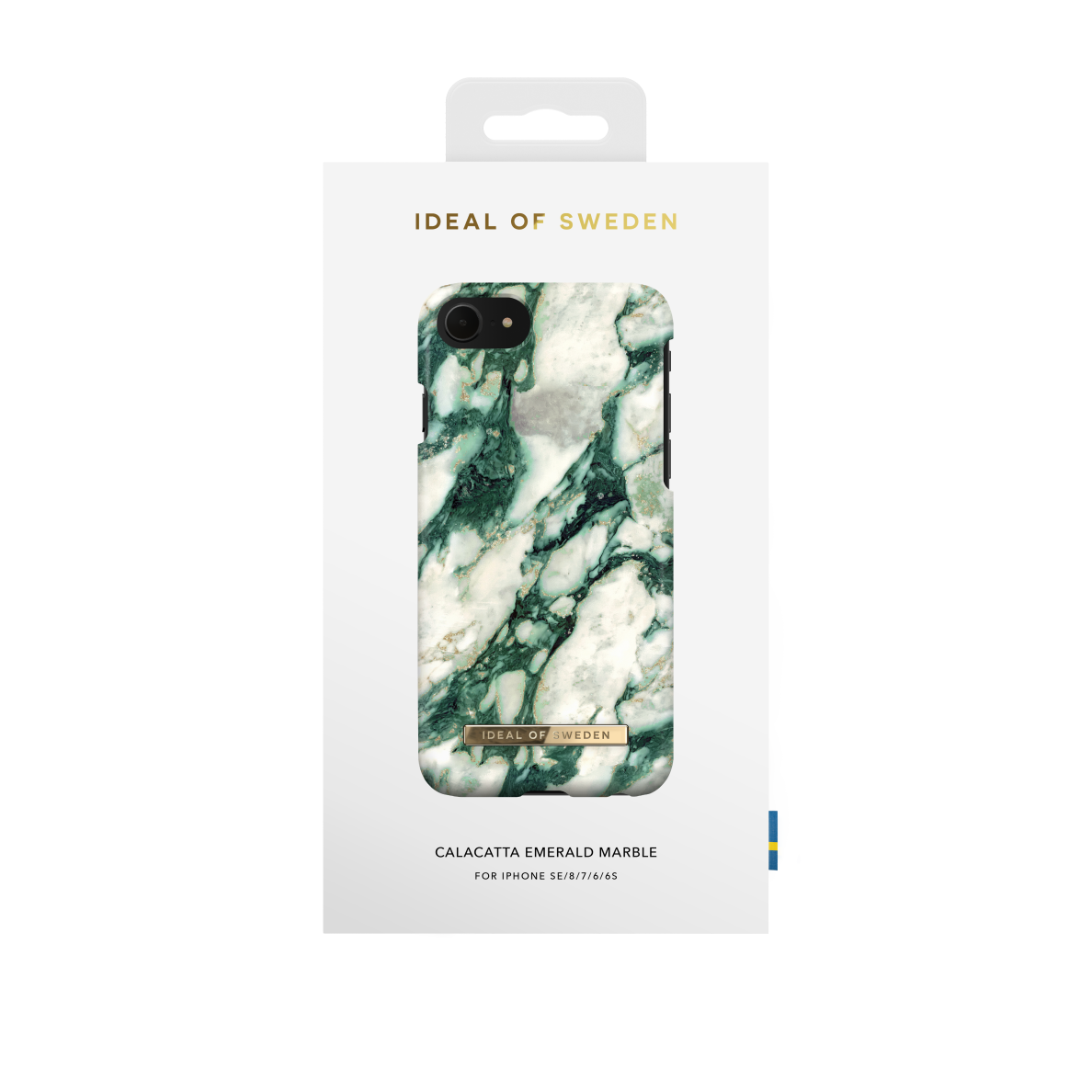 iPhone 6/7/8/SE 2020 iDeal Of Sweden nugarėlė Calacatta Emerald Marble 1