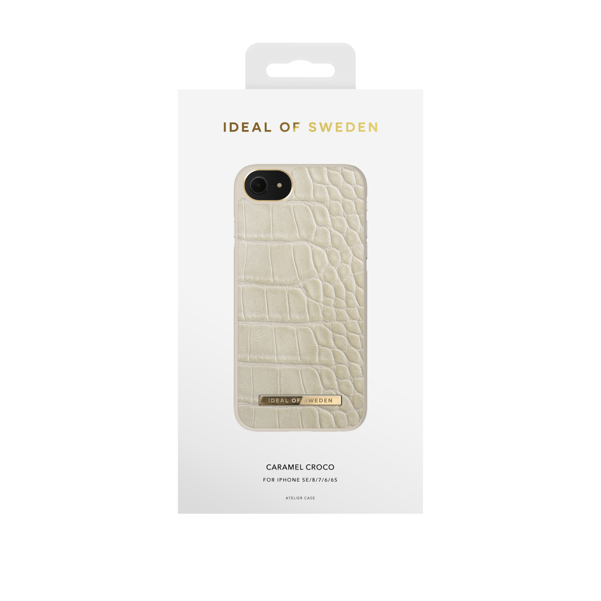 iPhone 6/7/8/SE 2020/SE 2022 iDeal Of Sweden nugarėlė Caramel Croco 1