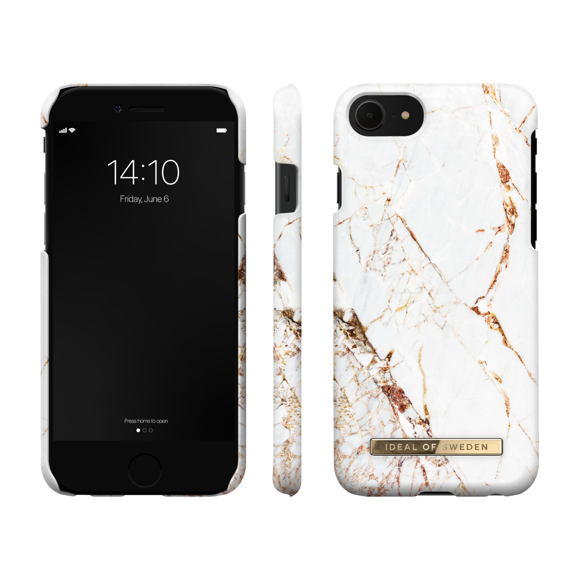 iPhone 6/7/8/SE 2020/SE 2022 iDeal Of Sweden nugarėlė Carrara Gold 2