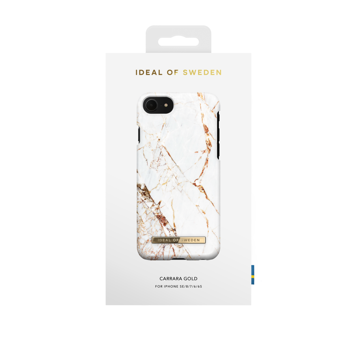 iPhone 6/7/8/SE 2020/SE 2022 iDeal Of Sweden nugarėlė Carrara Gold 1