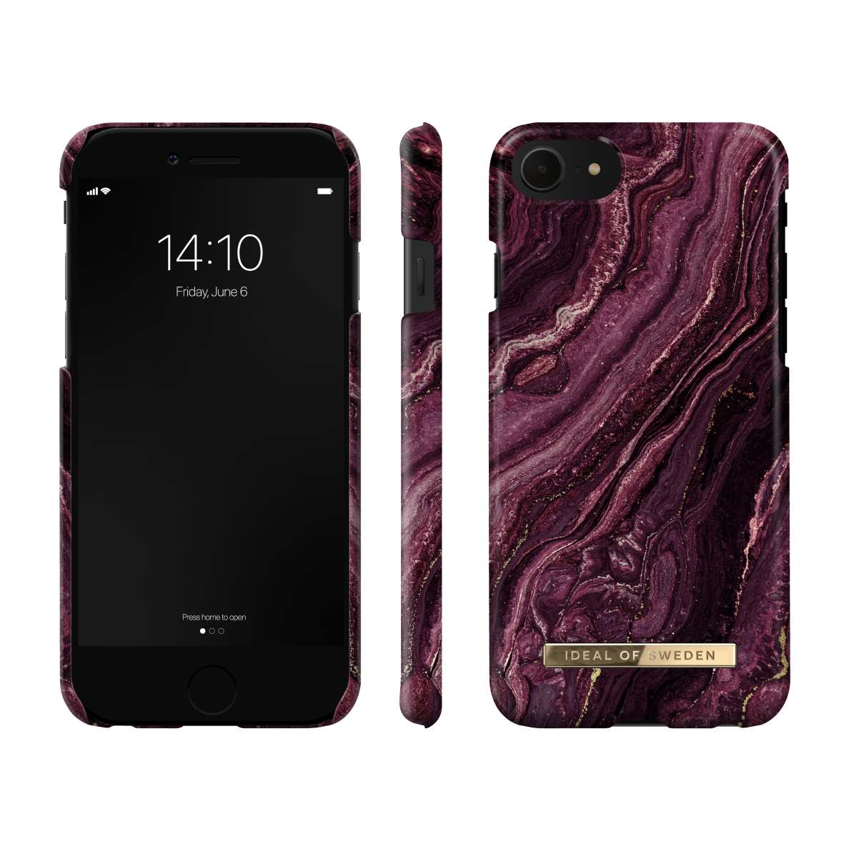 iPhone 6/7/8/SE 2020/SE 2022 iDeal Of Sweden nugarėlė Golden Plum 1