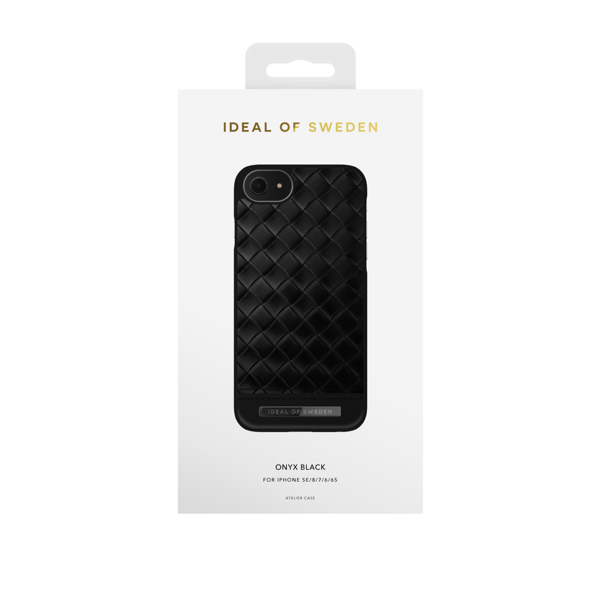 iPhone 6/7/8/SE 2020/SE 2022 iDeal Of Sweden nugarėlė Onyx Black 2