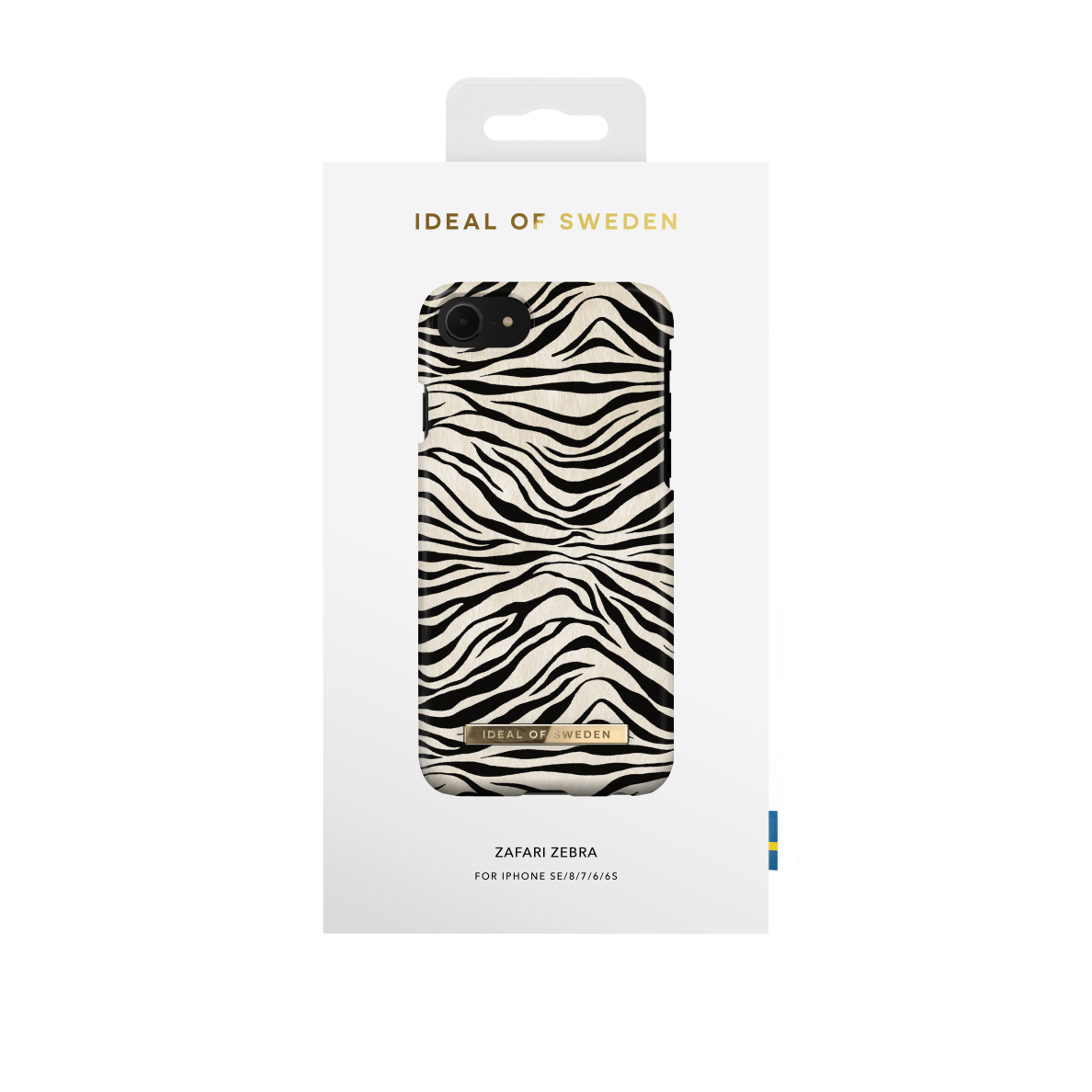 iPhone 6/7/8/SE 2020/SE 2022 iDeal Of Sweden nugarėlė Zafari Zebra 1