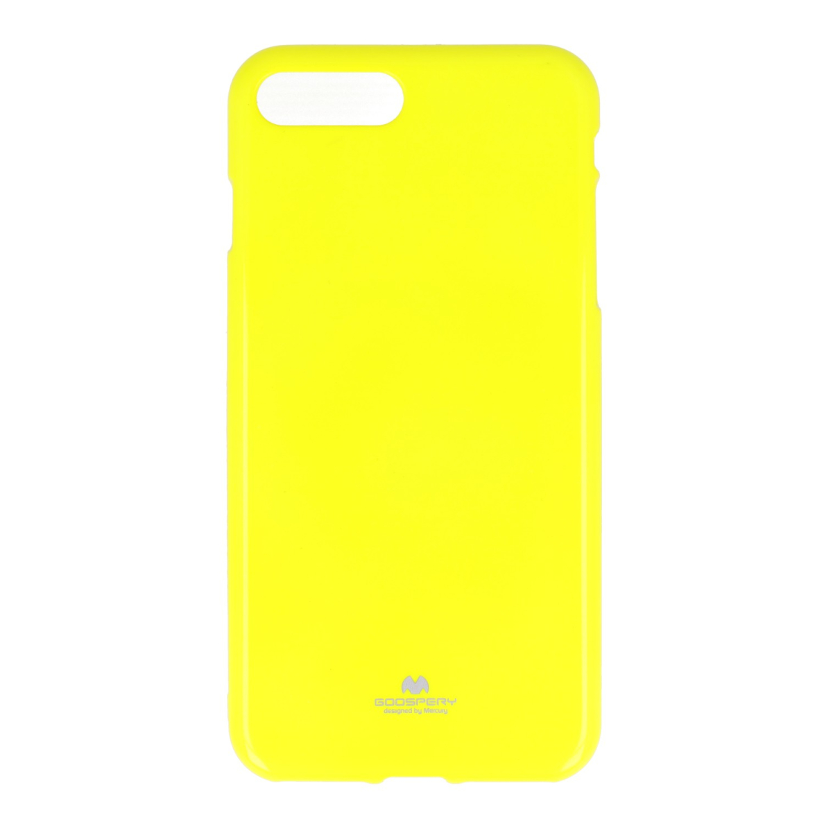 iPhone 7+/8+ geltona JELLY FL nugarėlė