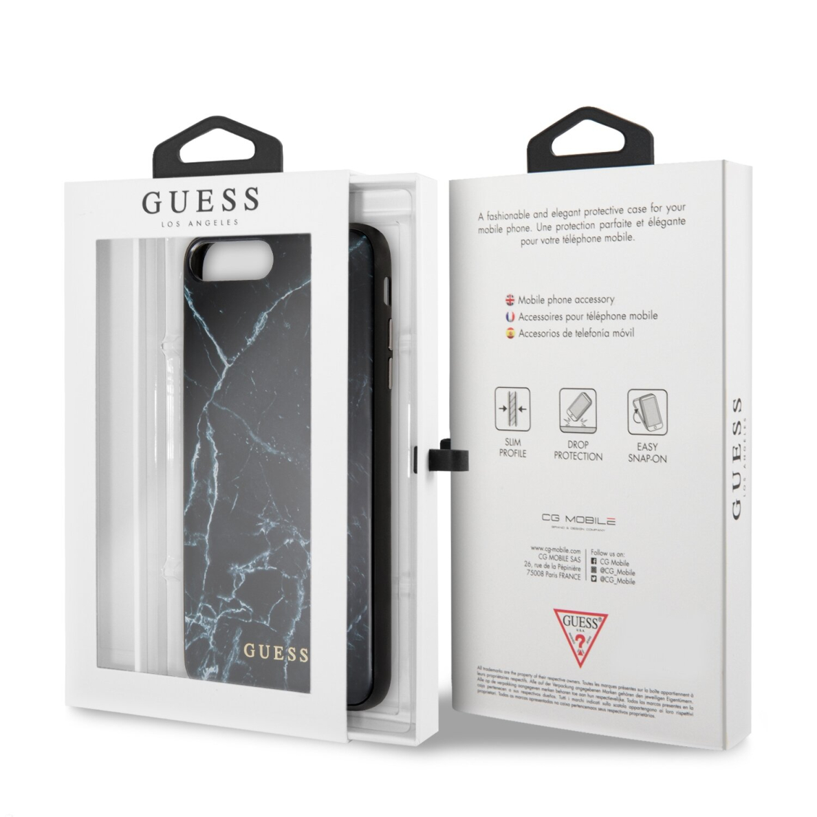 iPhone 7+/8+ juoda GUESS nugarėlė GUHCI8LHYMABK 5