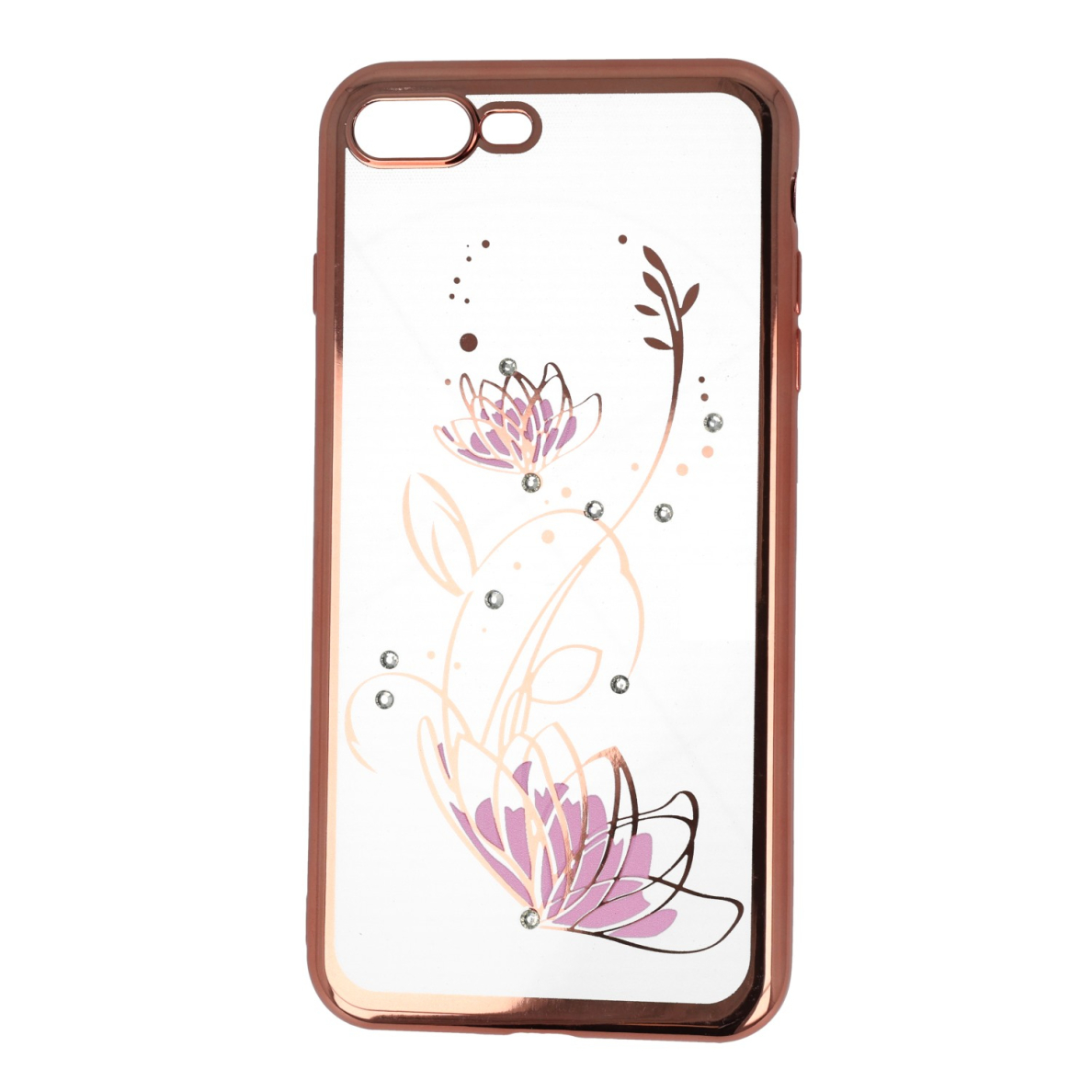 iPhone 7+/8+ rausva perfect LOTUS nugarėlė