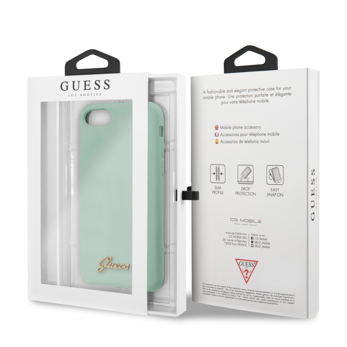 iPhone 7/8/SE 2020 mėtos sp. GUESS nugarėlė GUHCI8LSLMGGR 5 iPhone 7/8/SE 2020 mėtos sp. GUESS nugarėlė GUHCI8LSLMGGR 5