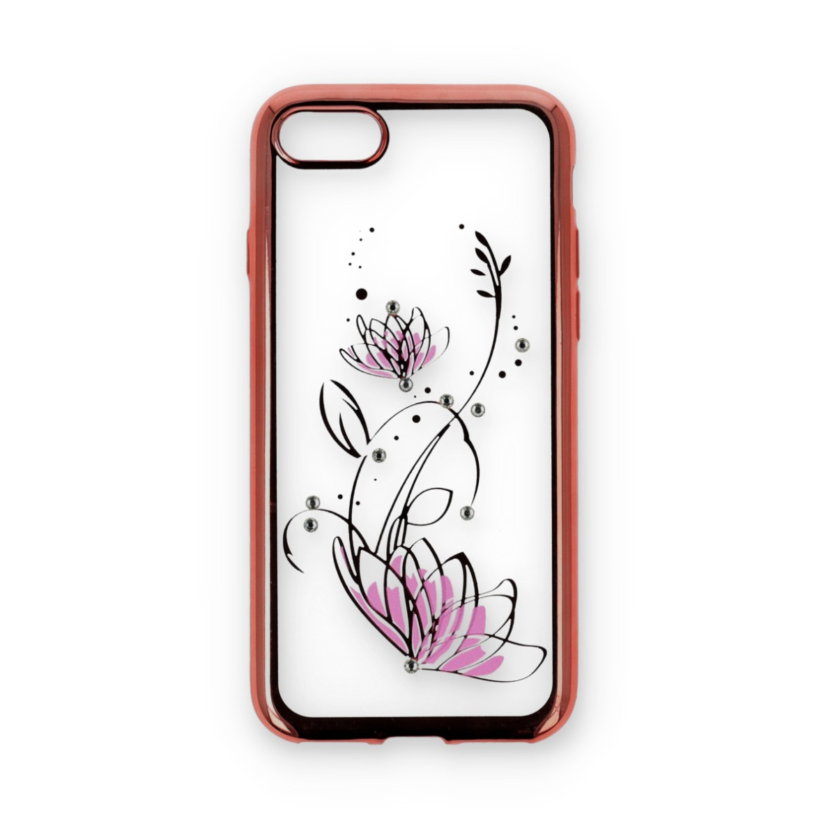 iPhone 7/8/SE 2020 rausva perfect LOTUS nugarėlė