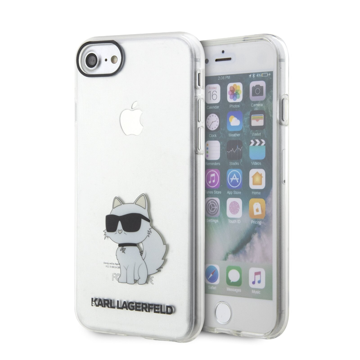iPhone 7/8/SE 2020 transparent Choupette KARL LAGERFELD nugarėlė KLHCI8HNCHTCT iPhone 7/8/SE 2020 transparent Choupette KARL LAGERFELD nugarėlė KLHCI8HNCHTCT