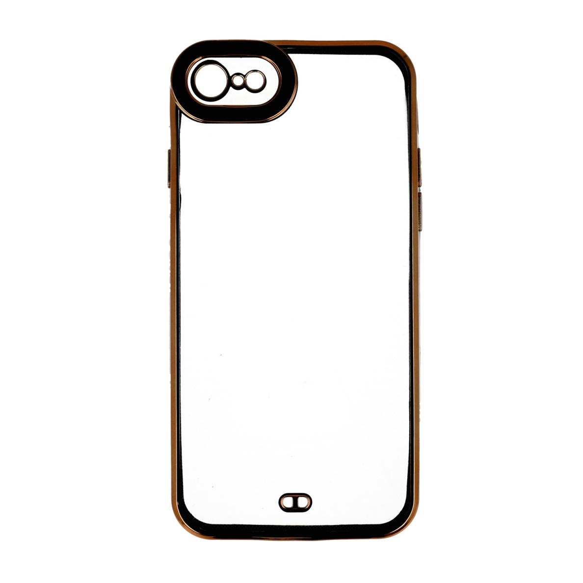 iPhone 7/8/SE 2020/SE 2022 skaidri+juoda ANGEL EYES nugarėlė