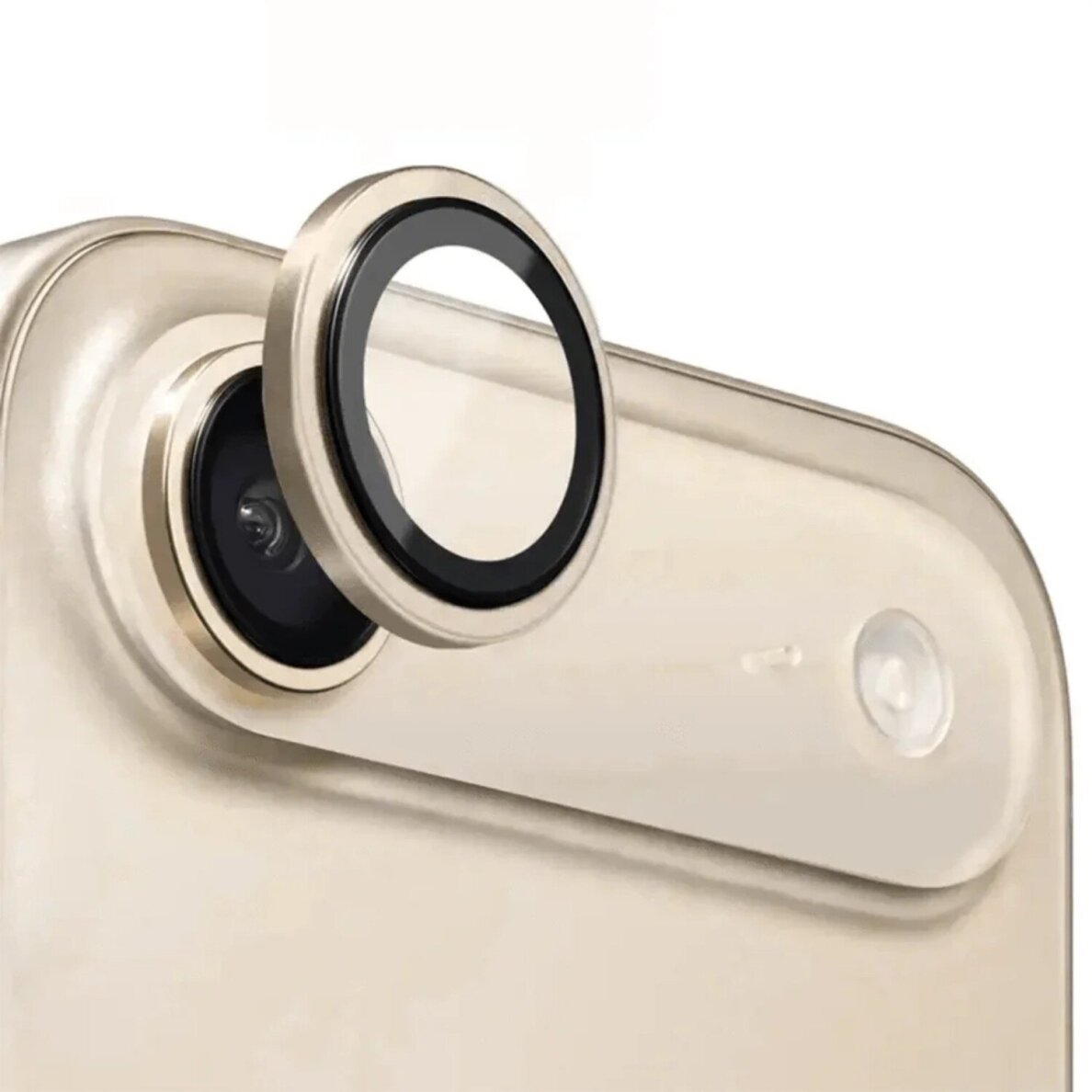 iPhone AIR apsauginis gold Mr. Monkey galinės kameros stiklas