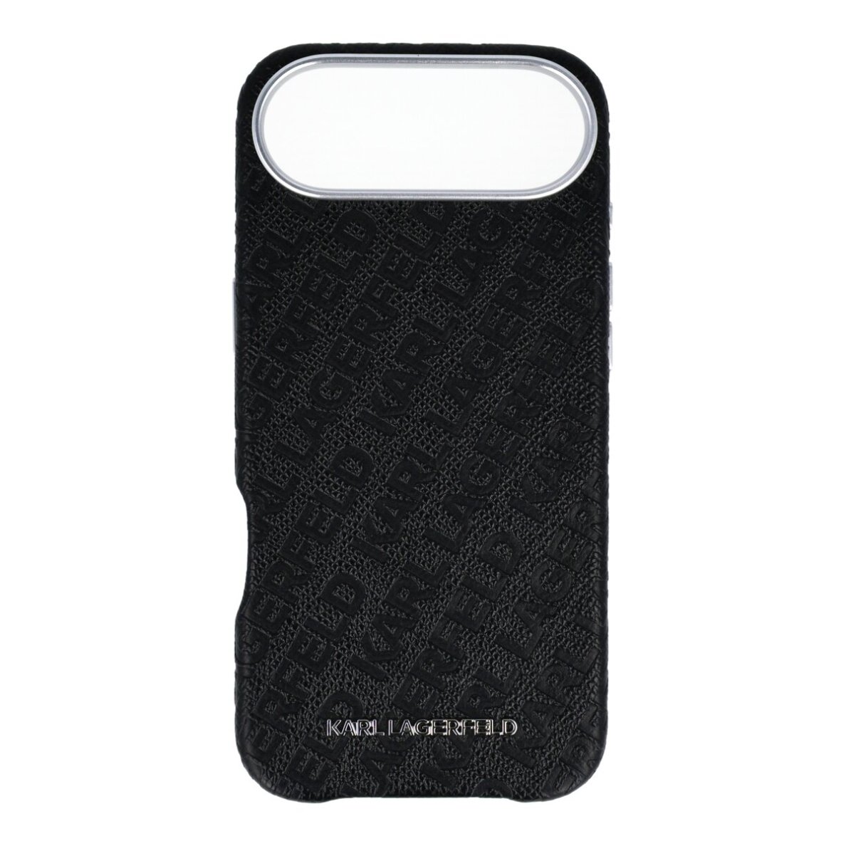 iPhone AIR black MagSafe PU Stamped Karl AO KARL LAGERFELD nugarėlė
