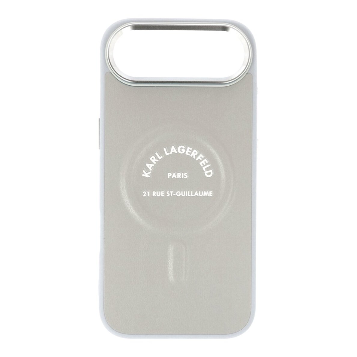 iPhone AIR grey MagSafe PU Karl RSG Logo KARL LAGERFELD nugarėlė
