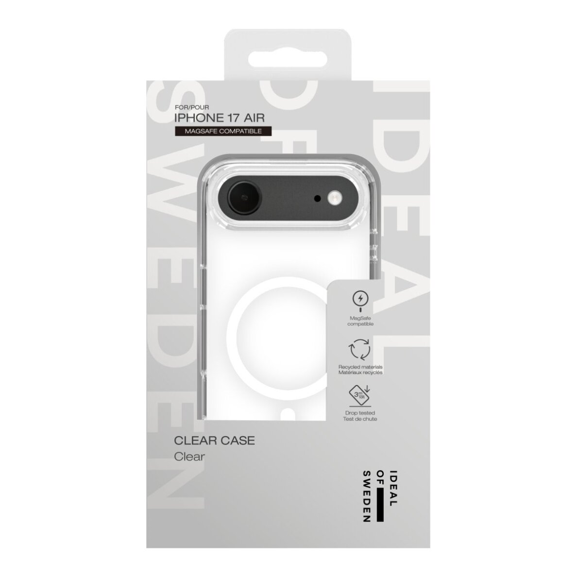 iPhone AIR iDeal Of Sweden Clear MagSafe nugarėlė 3