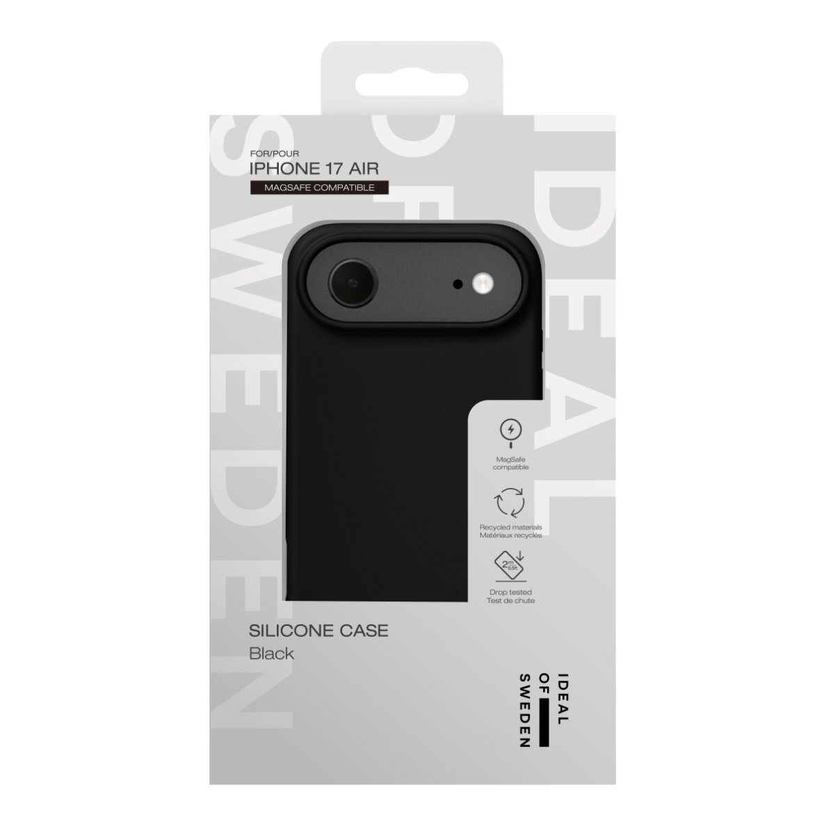 iPhone AIR iDeal Of Sweden Silicone MagSafe Black nugarėlė 4