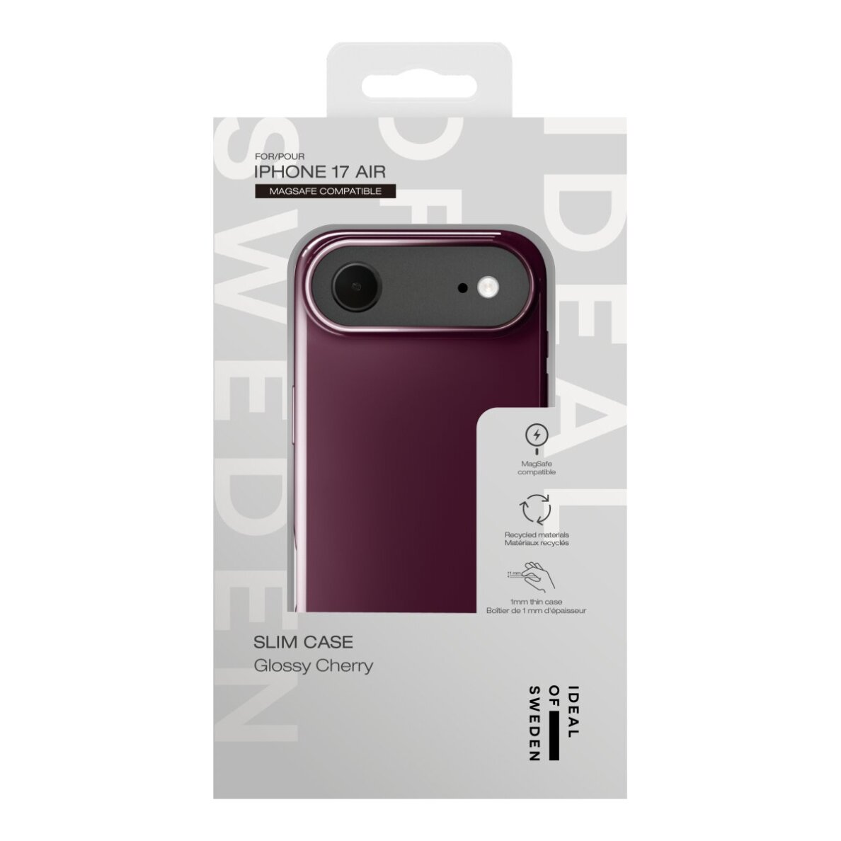iPhone AIR iDeal Of Sweden Slim MagSafe Glossy Cherry nugarėlė 3
