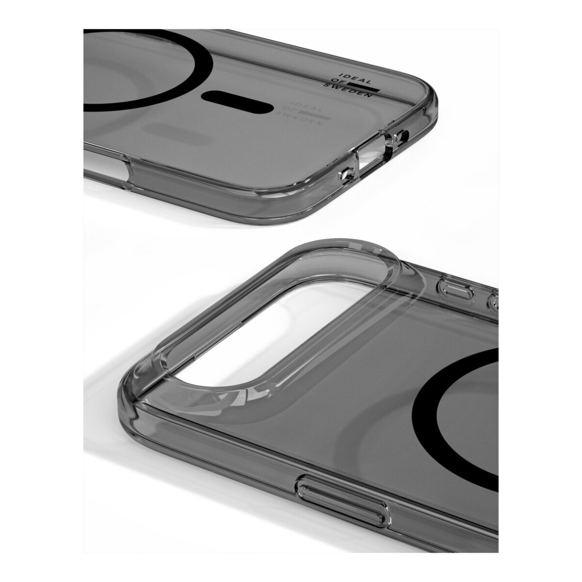 iPhone AIR iDeal Of Sweden Tinted Black MagSafe nugarėlė 1
