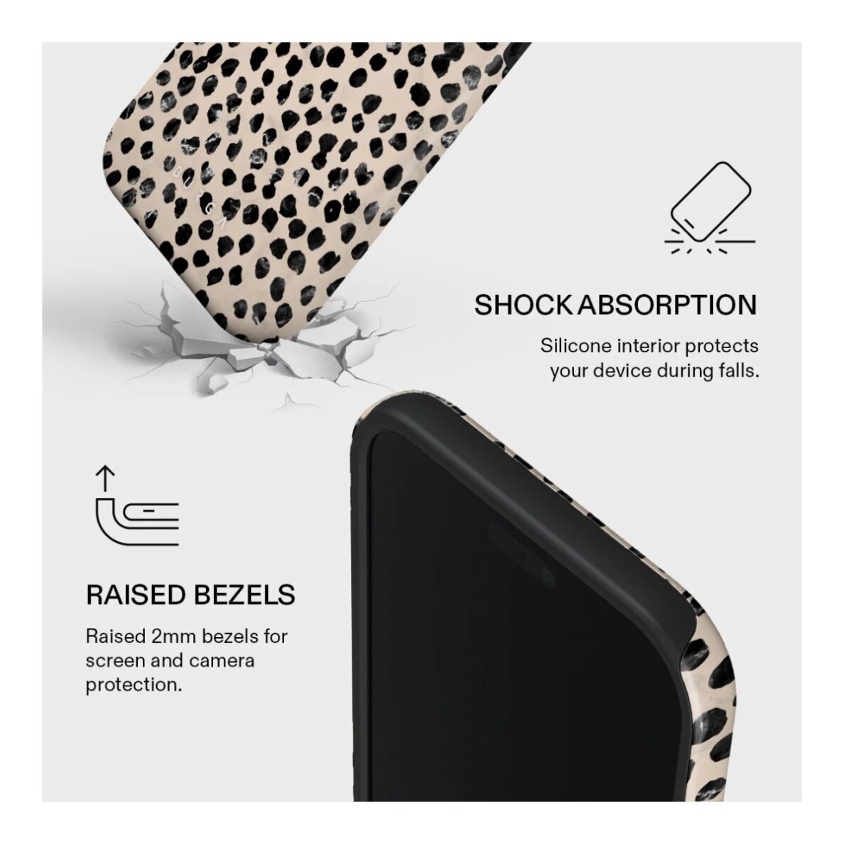 iPhone AIR MagSafe Almond Latte Tough BURGA nugarėlė 3