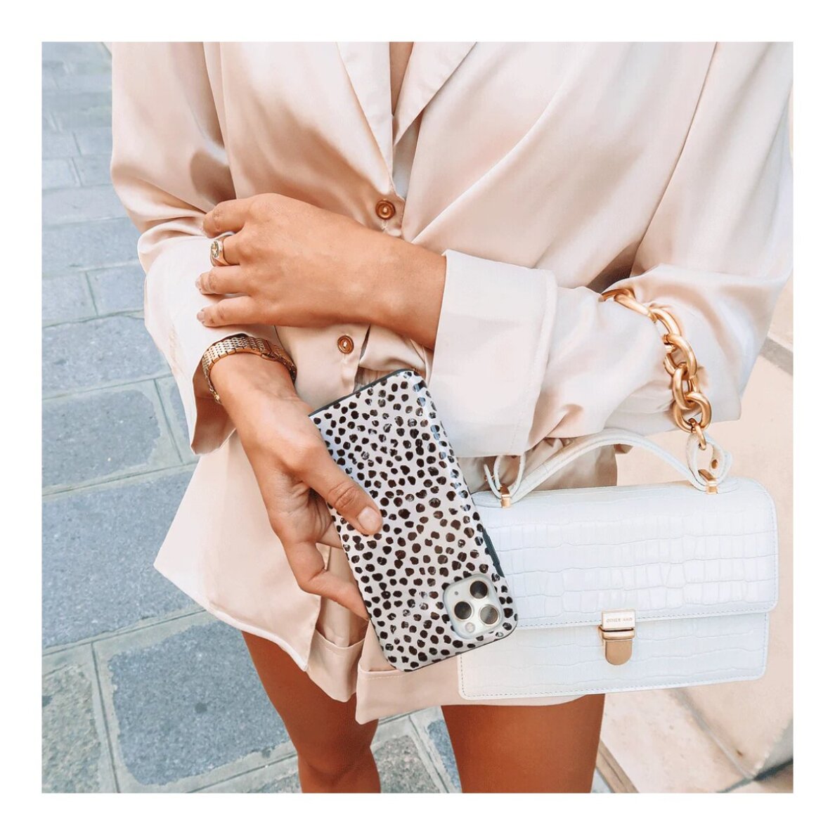 iPhone AIR MagSafe Almond Latte Tough BURGA nugarėlė 4