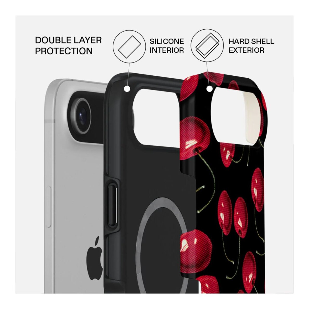 iPhone AIR MagSafe Cherrybomb Tough BURGA nugarėlė 1