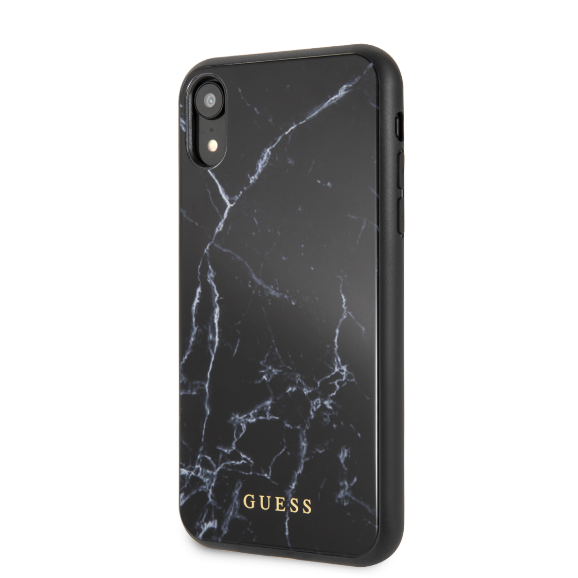 iPhone XR juoda GUESS nugarėlė GUHCI61HYMABK 2