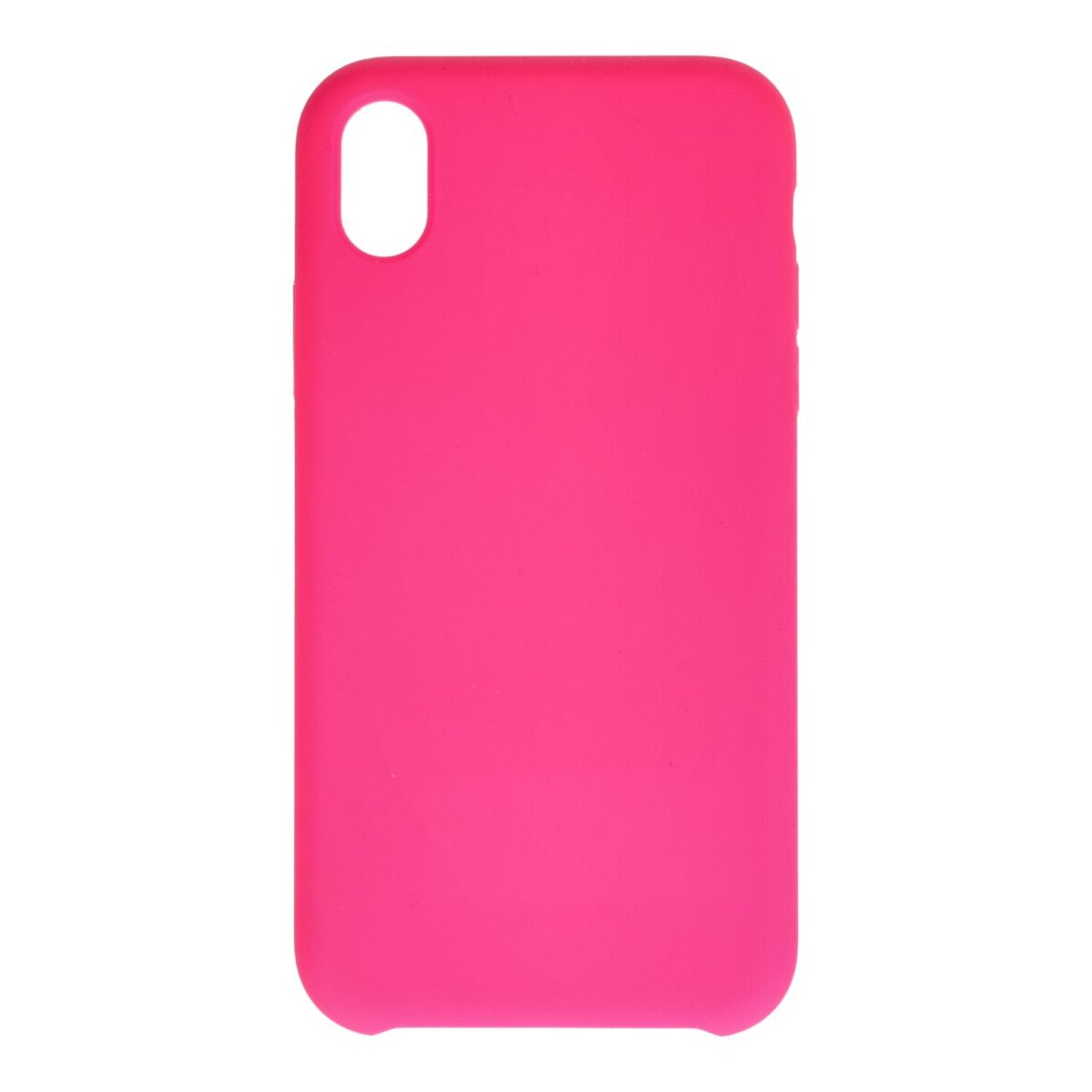 iPhone XR neo rožinė no hole SILICONE nugarėlė