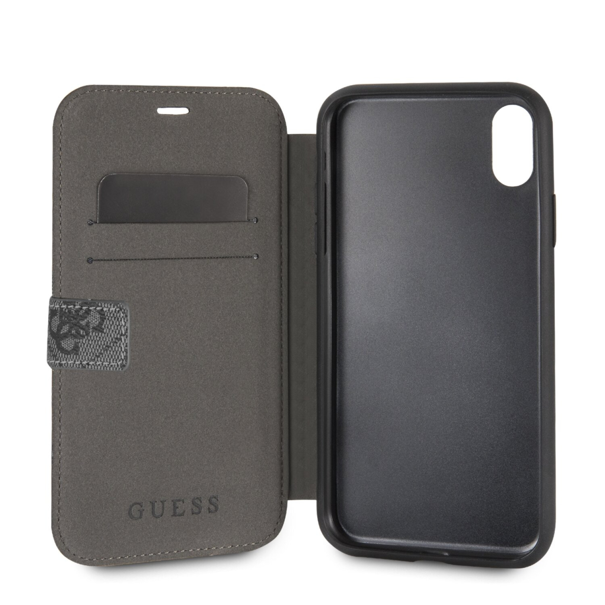 iPhone XR pilkas GUESS dėklas GUFLBKI614GG 2 iPhone XR pilkas GUESS dėklas GUFLBKI614GG 2