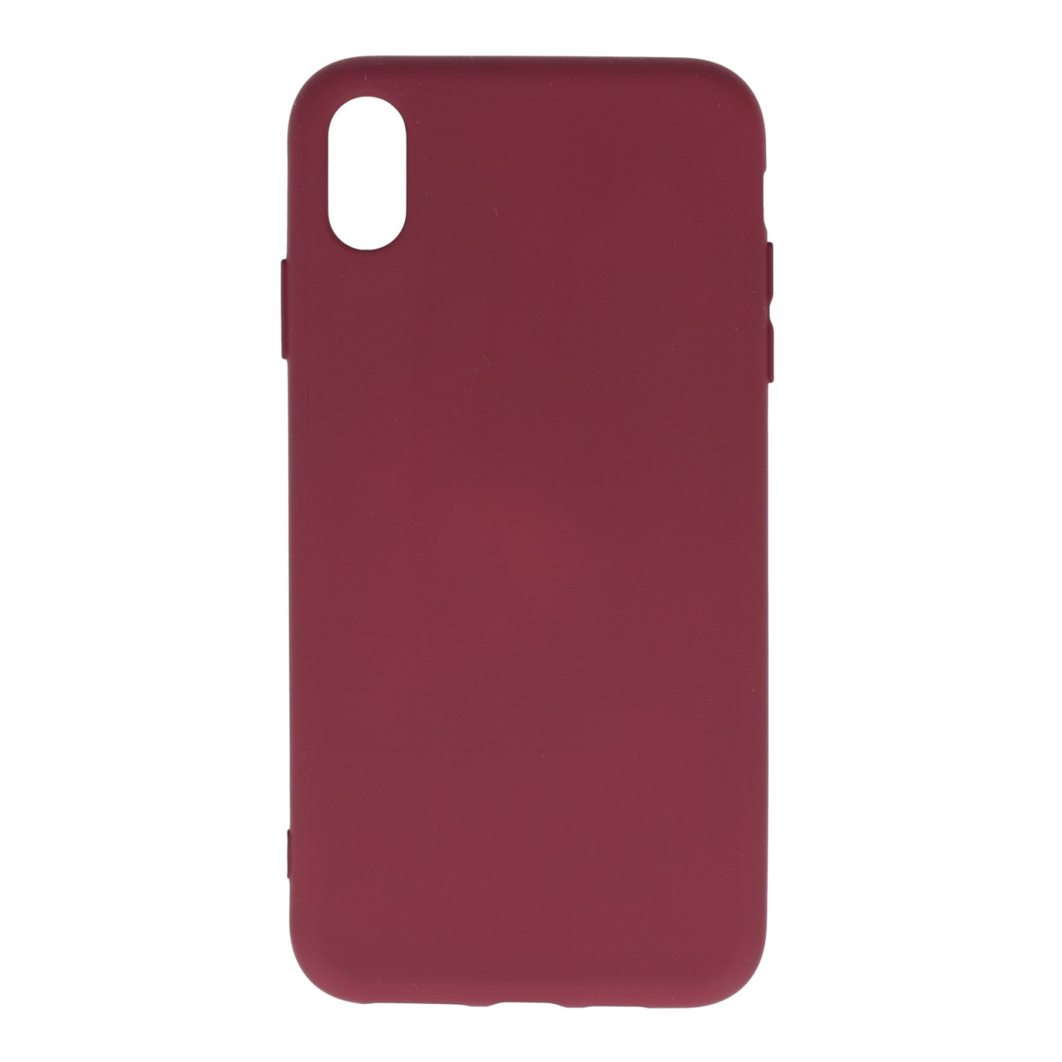 iPhone XS MAX bordo SILICONE LITE nugarėlė