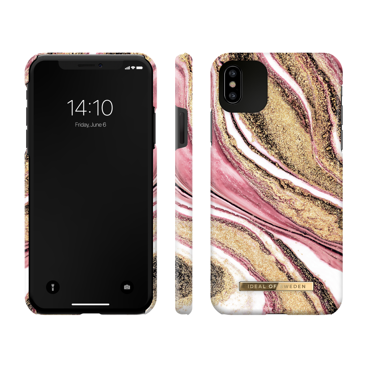 iPhone XS MAX iDeal Of Sweden nugarėlė Cosmic Pink Swirl 1 iPhone XS MAX iDeal Of Sweden nugarėlė Cosmic Pink Swirl 1