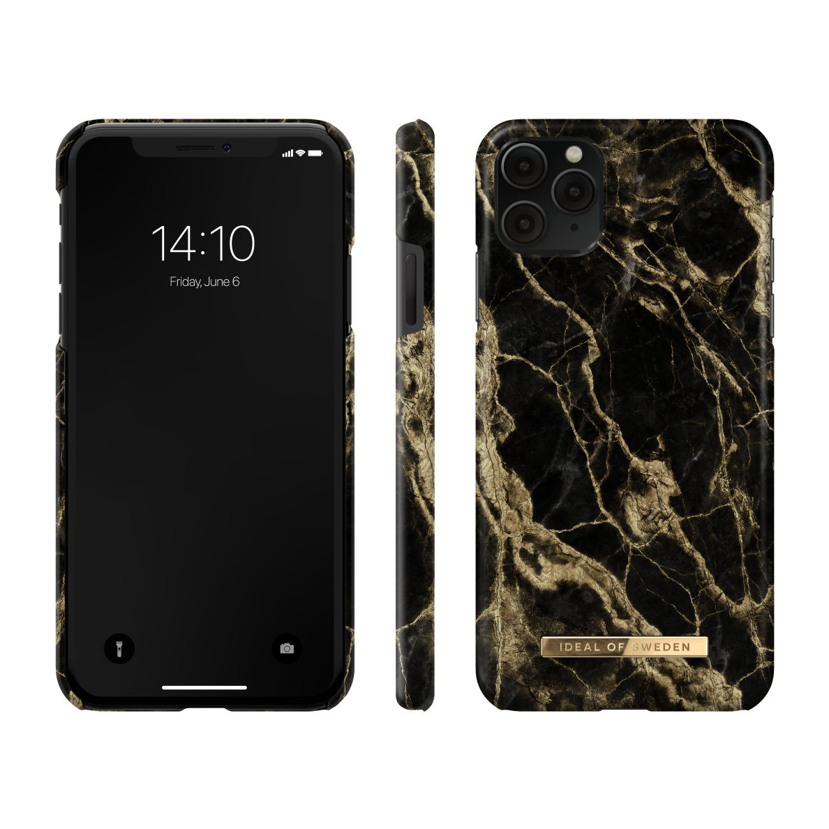 iPhone XS MAX iDeal Of Sweden nugarėlė Golden Smoke Marble 1