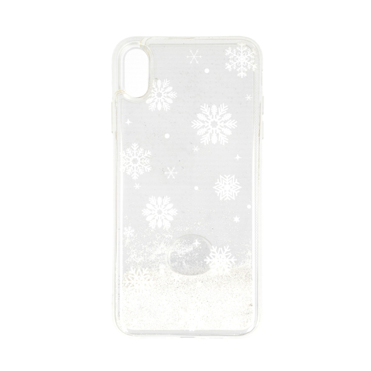 iPhone XS MAX Water Winter nugarėlė Snowflakes