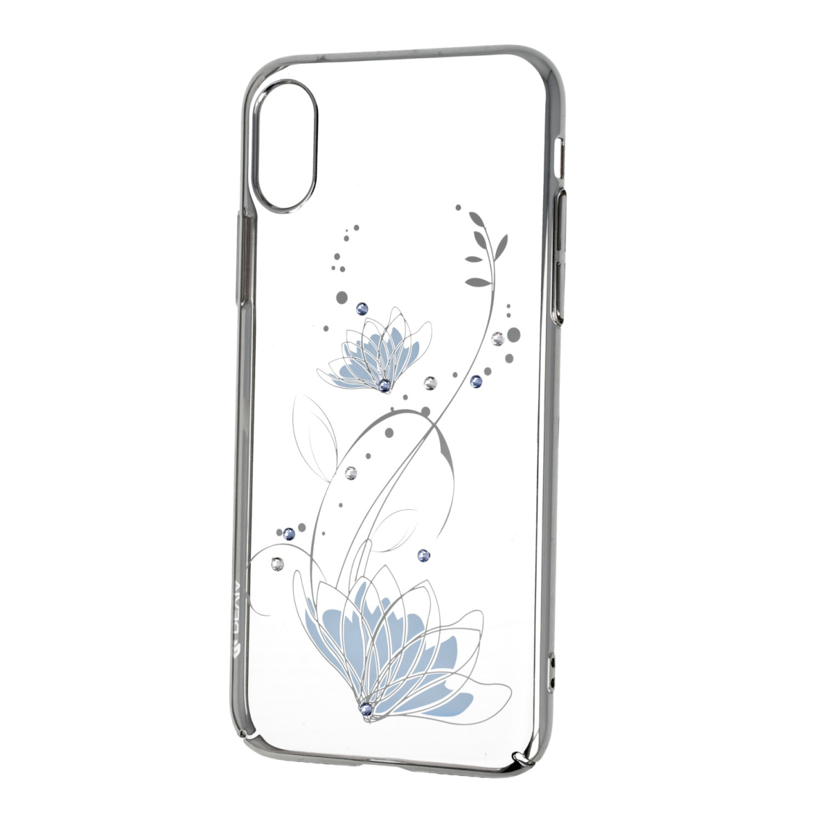 iPhone X/XS silver LOTUS DEVIA nugarėlė