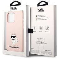 iPhone 13 PRO šviesiai rožinė NFT KARL LAGERFELD nugarėlė KLHCP13LSNCHBCP 1