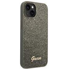 iPhone 14 PLUS žalia glitter GUESS nugarėlė GUHCP14MHGGSHN 1