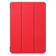 iPad 10.2 (2021/2020/2019)/iPad Pro/Air 10.5 raudonas TRIFOLD dėklas
