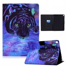 iPad 10.2 (2021/2020/2019)/iPad Pro/Air 10.5 Tracy fashion dėklas Colorful Tiger