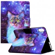 iPad 10.9 (2022) Tracy fashion dėklas Colorful Cat