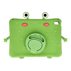 iPad 2025 (11th gen) / iPad 10.9 2022 (10th gen) green silikoninė FROG nugarėlė su kojele iPad 2025 (11th gen) / iPad 10.9 2022 (10th gen) green silikoninė FROG nugarėlė su kojele