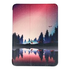 iPad 2025 (A16 / 11th gen) / iPad 10.9 2022 (10th gen) TRIFOLD dėklas Trees
