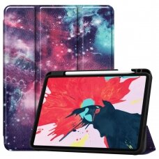 iPad Pro 11" 2018/2020 silikoninis TRIFOLD S PEN dėklas Galaxy