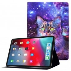 iPad PRO 11 2021/2020/2018/ AIR 10.9 2020/2022 fashion dėklas Colorful Cat